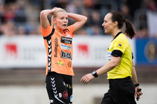Kristianstads Josefine Rybrink deppar