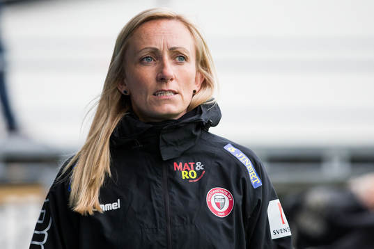 Kristianstads tränare Elisabet Gunnarsdottir