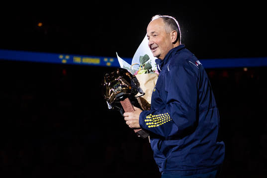 Pudding Anders Weiderstål equipment manager of Sweden is