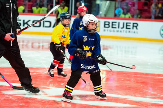 during the Carlson Hockey Games match between Sweden and