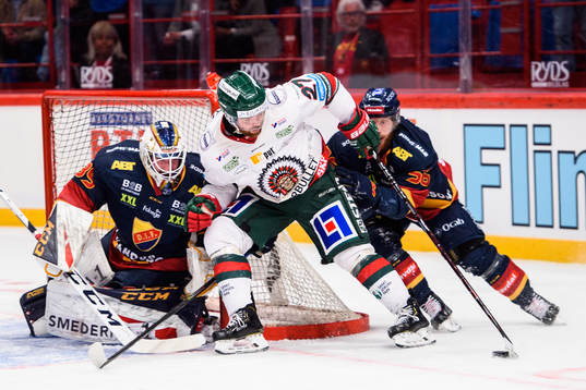Frölundas Ponthus Westerholm oroar mot Djurgårdens