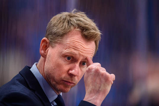 Djurgårdens tränare Robert Ohlsson deppar