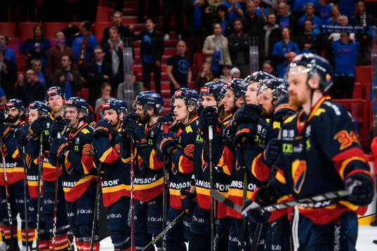 Djurgårdens spelare deppar