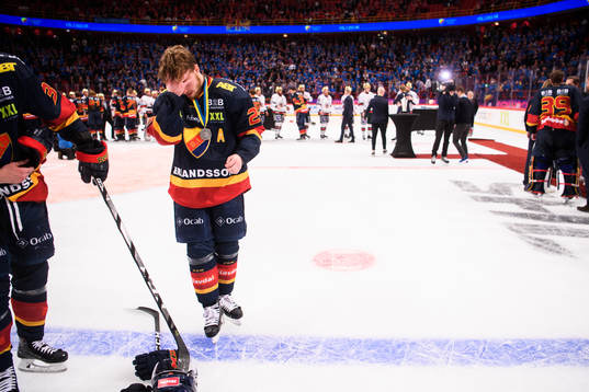 Djurgårdens Albin Grewe deppar