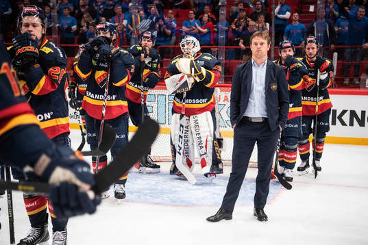 Djurgårdens sportchef Joakim Eriksson deppar