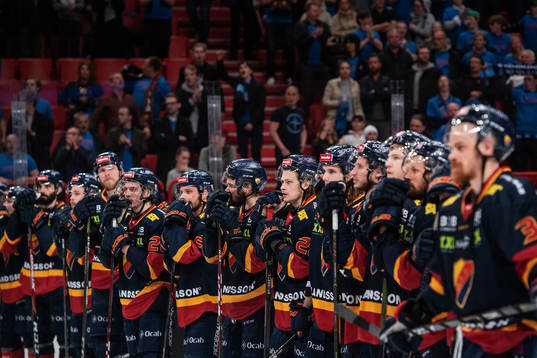 Djurgårdens spelare deppar