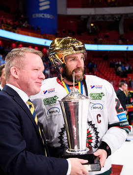 Ordföranden för Svenska Ishockeyförbundet Anders Larsson