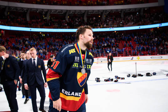 Djurgårdens Dick Axelsson deppar