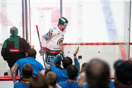 Frölundas Joel Lundqvist i utvisningsbåset