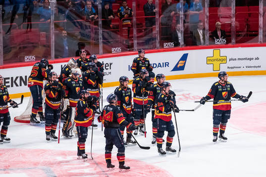 Djurgårdens spelare deppar
