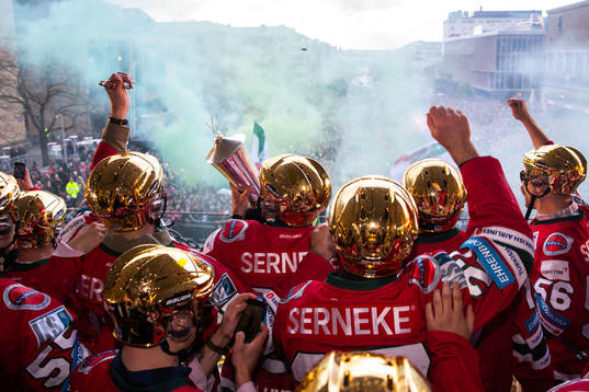 Frölunda jublar med Le Mat-pokalen
