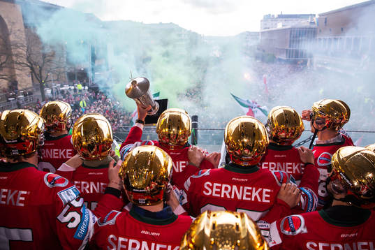 Frölunda jublar med Le Mat-pokalen