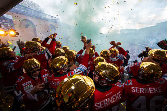 Frölunda jublar med Le Mat-pokalen