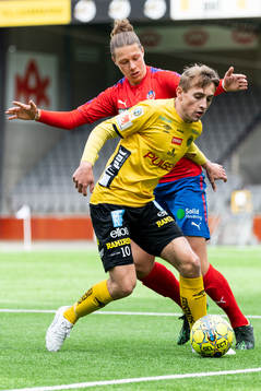 Elfsborgs Jack Cooper Love och Helsingborgs Kevin Höög
