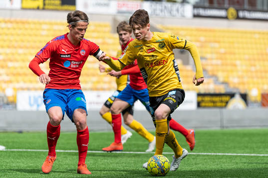 Elfsborgs Jesper Sandberg Hesselgren och Helsingborgs Alex