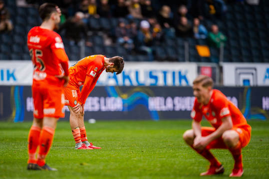 AFC Eskilstunas spelare deppar