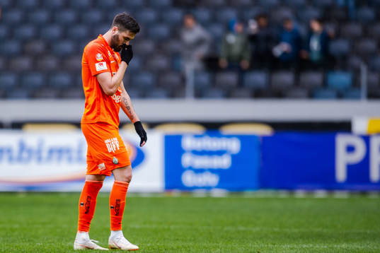 AFC Eskilstunas Denni Avdic deppar