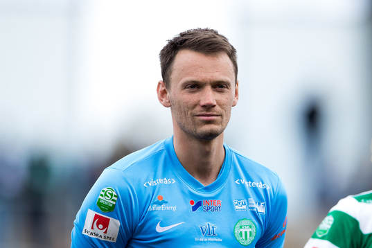 Västerås målvakt Anton Fagerström