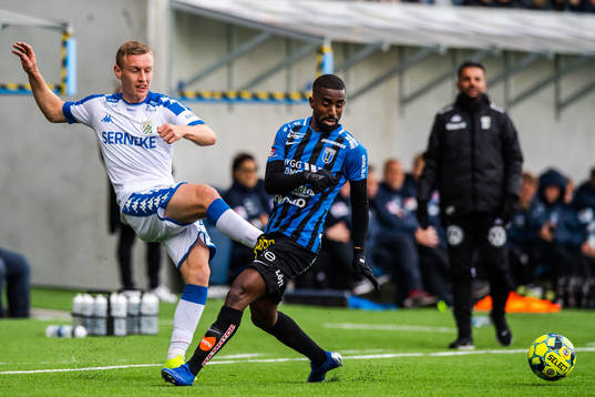 IFK Göteborgs Sebastian Ohlsson och Sirius Mohammed Saeid
