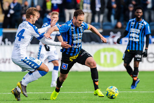IFK Göteborgs Benjamin Nygren och Sirius Niklas Busch Thor