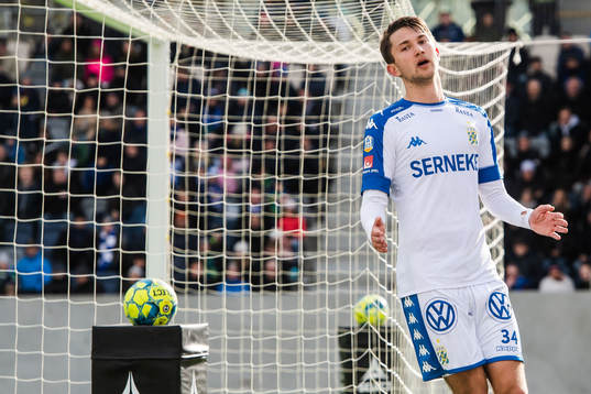 IFK Göteborgs Måns Saebbö deppar
