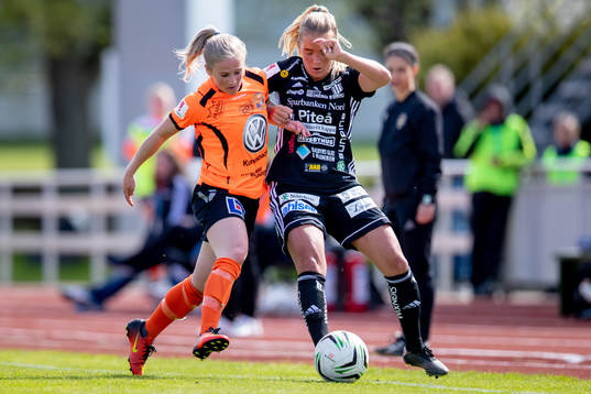 Piteås Ronja Aronsson mot Kungsbackas Ida Strömblad