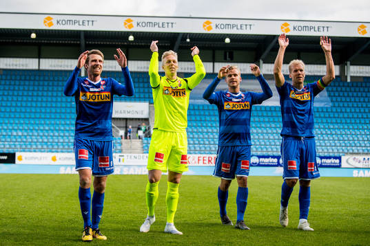Håvard Storbæk, goalkeeper Walter Viitala, Pontus Engblom