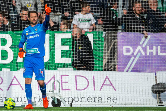 Örebros målvakt Oscar Jansson