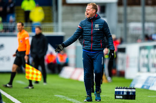 Christian Michelsen, head coach of Kristiansund