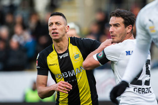 Hammarbys Nikola Djurdjic och Örebros Nordin Gerzic