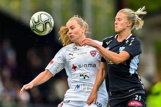 Rosengårds Glodis Perla Viggosdottir och Göteborgs