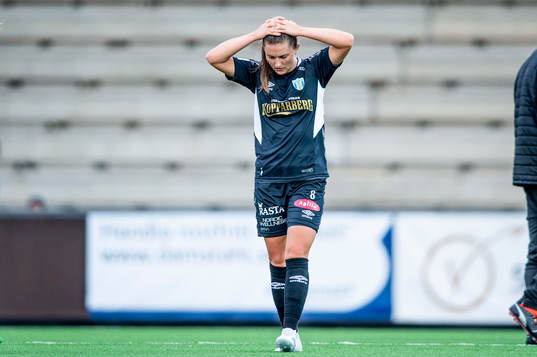 Göteborgs Vilde Böe Risa deppar