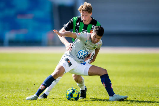 Jönköpings Alexander Jallow och GAIS August Wängberg