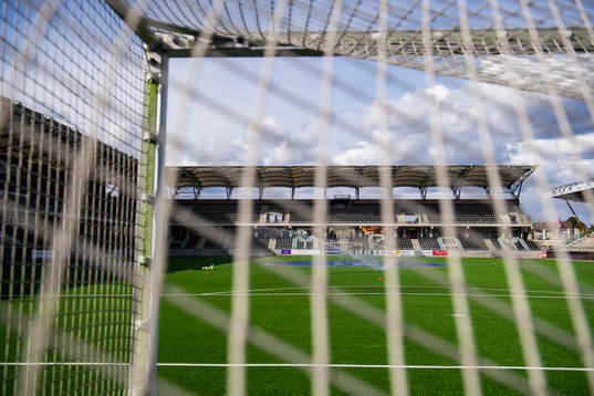 General view of Briskeby Stadion