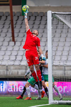 Goalkeeper Lukasz Jarosinski of HamKam