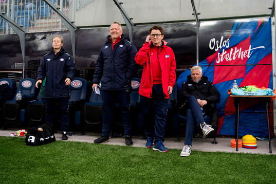 Monica Knudsen, head coach of Vålerenga