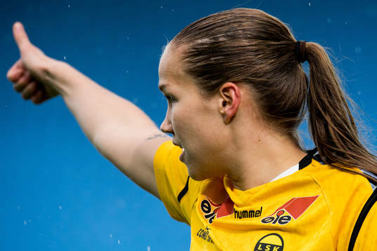 Guro Reiten of LSK Kvinner
