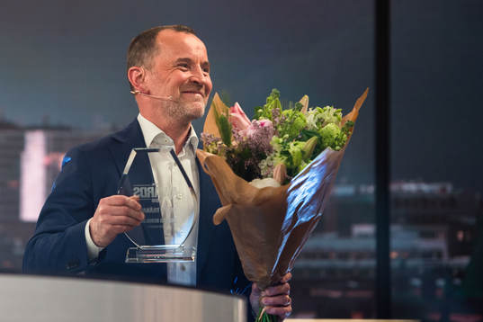 Luleås tränare Thomas Berglund tilldelas "Årets tränare"