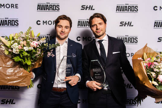 Djurgårdens Emil Bemström och Jacob Josefson