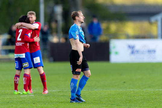 Halmstads Joel Allansson deppar