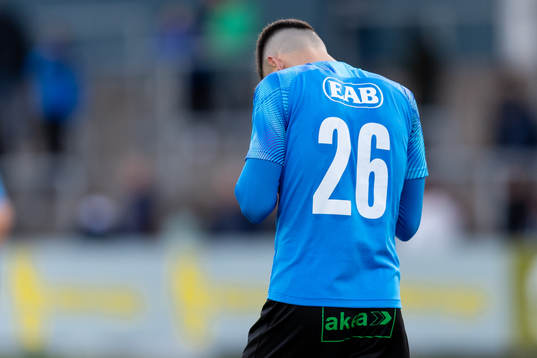 Halmstads Edvin Kurtulus deppar