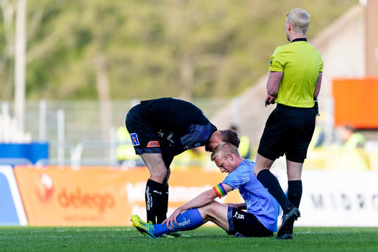Halmstads Peter Larsson med skada