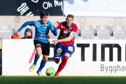 Halmstads Emil tot Wikström och Östers Stefan Karlsson