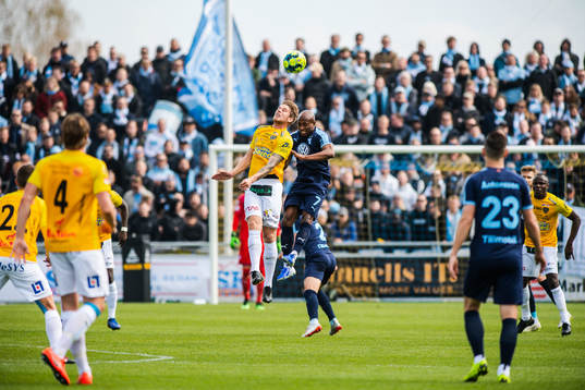 Malmö FFs Fouad Bachirou och Falkenbergs Marcus