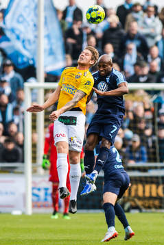 Malmö FFs Fouad Bachirou och Falkenbergs Marcus