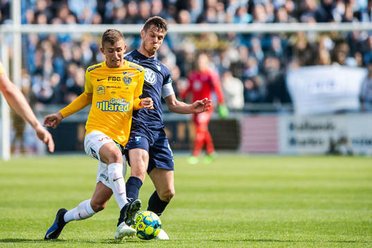 Falkenbergs John Björkengren och Malmö FFs Markus