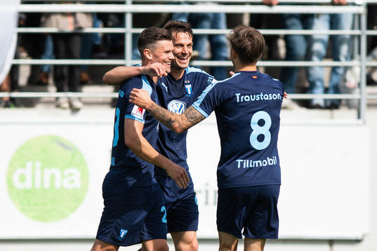 Malmö FFs Marcus Antonsson, Markus Rosenberg och Arnór