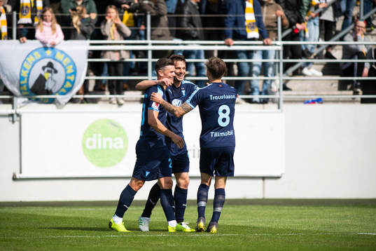 Malmö FFs Marcus Antonsson, Markus Rosenberg och Arnór