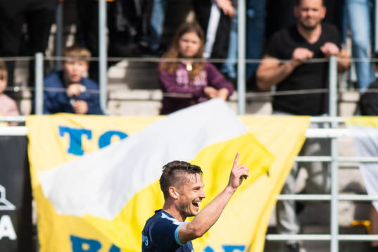 Malmö FFs Markus Rosenberg jublar
