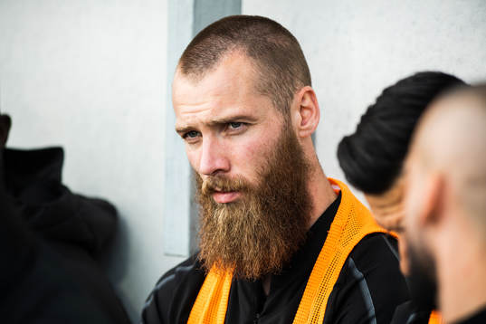 Malmö FFs Jo Inge Berget på bänken